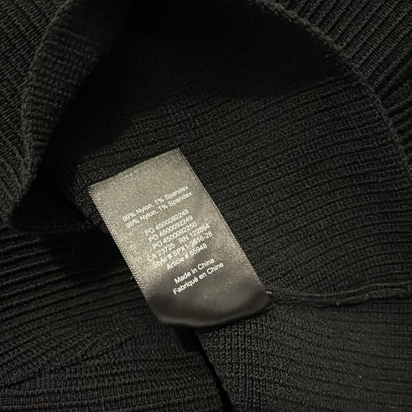 Aritzia Babaton sculp knit black Top XS - Picture 4 of 4